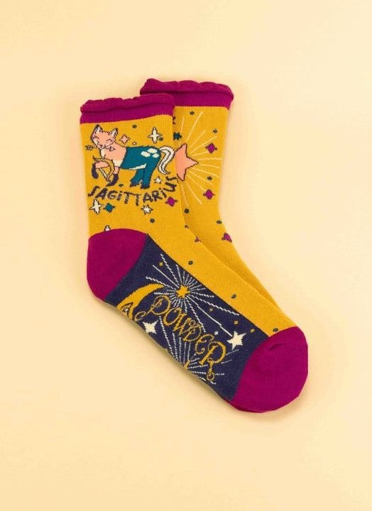 Powder - Zodiac Ankle Socks - Sagittarius