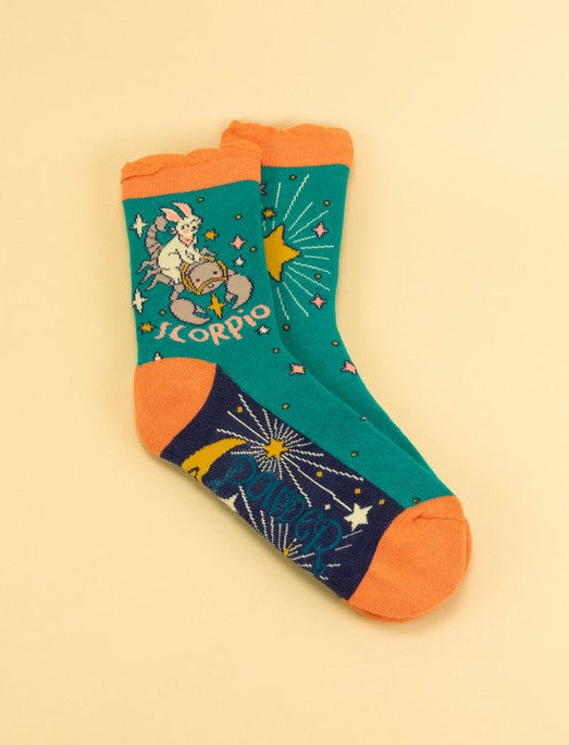 Powder - Zodiac Ankle Socks - Scorpio