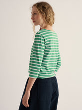 Load image into Gallery viewer, Sea Salt - Sailor Top in Pea Pod
