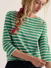 Load image into Gallery viewer, Sea Salt - Sailor Top in Pea Pod
