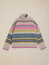 Load image into Gallery viewer, White Stuff - Felicity Fairisle Jumper in Natural Multi
