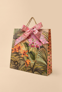 Powder - Polyester Printed Scarf in Hedgerow Honey Bees