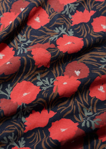 Sea Salt - 3/4 Embrace Shirt in Grass Meadow Maritime
