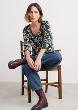 Load image into Gallery viewer, Sea Salt - 3/4 Studio Glass Top in Artist Camellia Coppice
