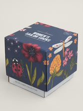 Load image into Gallery viewer, Sea Salt - Womens Sailor Socks Box of 4 in Floral Fair Rose Mix
