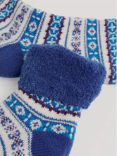 Load image into Gallery viewer, Sea Salt - Cabin Socks in Wheal Towan Marine
