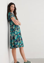 Load image into Gallery viewer, Sea Salt - Enor Dress in Penwith Abstract Emulsion

