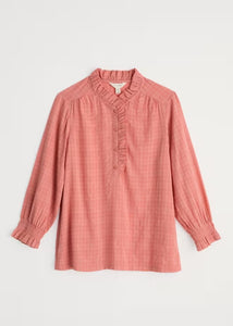 Sea Salt - Feather Star Top in Dusty Rose