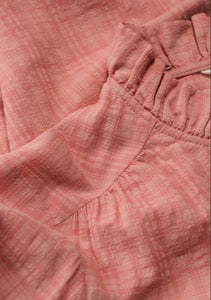 Sea Salt - Feather Star Top in Dusty Rose