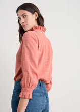 Load image into Gallery viewer, Sea Salt - Feather Star Top in Dusty Rose
