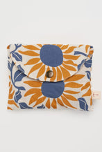 Load image into Gallery viewer, Sea Salt - Foldaway Canvas Shopper Bold Sunflower Daylily Ship
