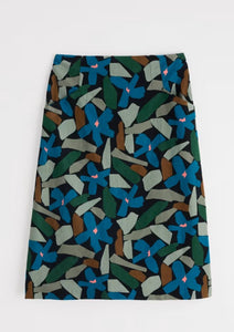 Sea Salt - Forest View Skirt in Zennor Flower Onyx