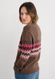 Sea Salt - Golden Light Jumper in Sonata Gully Red Sail Mix