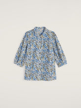 Load image into Gallery viewer, Sea Salt - Hope Cottage Blouse in Woodland Floral Chalk
