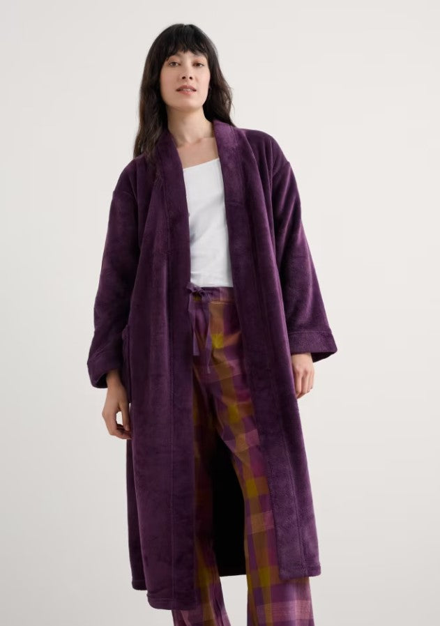 Sea Salt - Hushing Gown in Grape