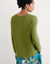 Load image into Gallery viewer, Sea Salt - Makers Jumper in Dark Citron
