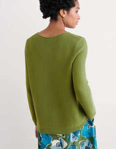 Sea Salt - Makers Jumper in Dark Citron