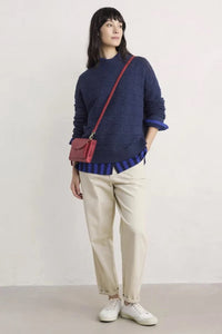 Sea Salt - Penkestle Jumper in Maritime