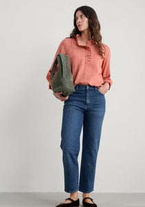 Sea Salt - Penwith Jean in Mid Wash