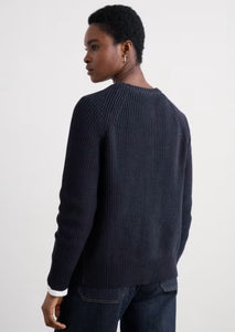 Sea Salt - Potters Meadow Cardigan in Maritime