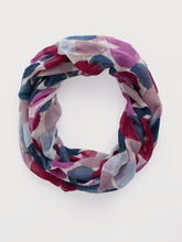 Load image into Gallery viewer, Sea Salt - Pretty Circle Scarf in Collage Spot Chalk
