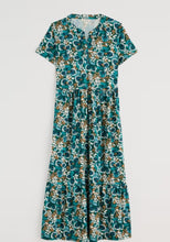 Load image into Gallery viewer, Seasalt - Rainette Dress Spring Geraniums in Pine Shoots
