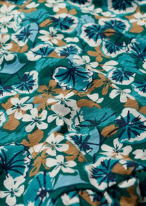 Seasalt - Rainette Dress Spring Geraniums in Pine Shoots