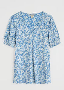 Sea Salt - Rosehip Top in Cut Out Seaweed Clear Sky