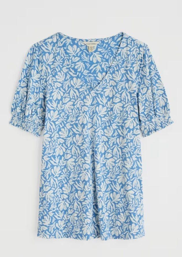 Sea Salt - Rosehip Top in Cut Out Seaweed Clear Sky