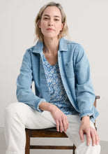 Load image into Gallery viewer, Sea Salt - Rosehip Top in Cut Out Seaweed Clear Sky
