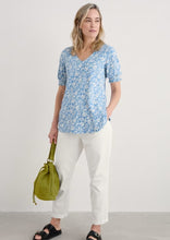 Load image into Gallery viewer, Sea Salt - Rosehip Top in Cut Out Seaweed Clear Sky
