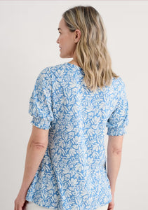 Sea Salt - Rosehip Top in Cut Out Seaweed Clear Sky