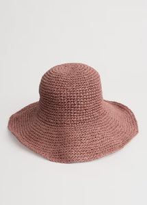 Sea Salt - Sculpture Garden Hat in Light Rose