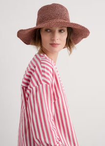 Sea Salt - Sculpture Garden Hat in Light Rose