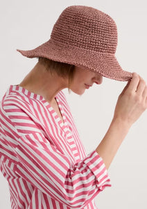 Sea Salt - Sculpture Garden Hat in Light Rose