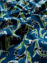 Load image into Gallery viewer, Sea Salt - Veronica Dress in Painty Bluebell Dark Voyage
