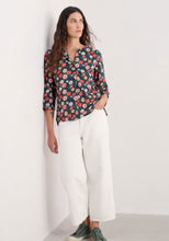 Load image into Gallery viewer, Sea Salt - Watercolour Sketch Top in Winding Petunias Grove
