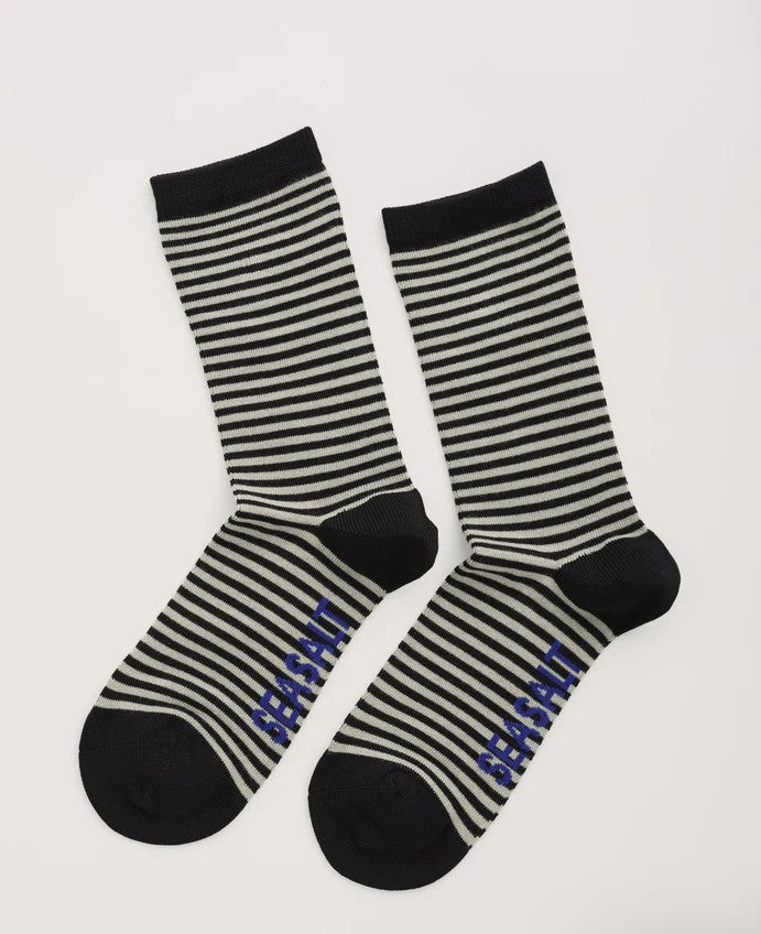 Sea Salt - Womens Sailor Socks in Woad Onyx