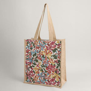 Sea Salt - Jute Shopper - Honeysuckle Chalk