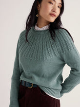 Load image into Gallery viewer, Sea Salt - Stone Chat Jumper in Lichen
