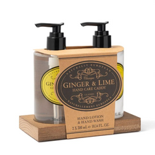 Load image into Gallery viewer, TSTC - Naturally European Ginger &amp; Lime Hand Care Caddy
