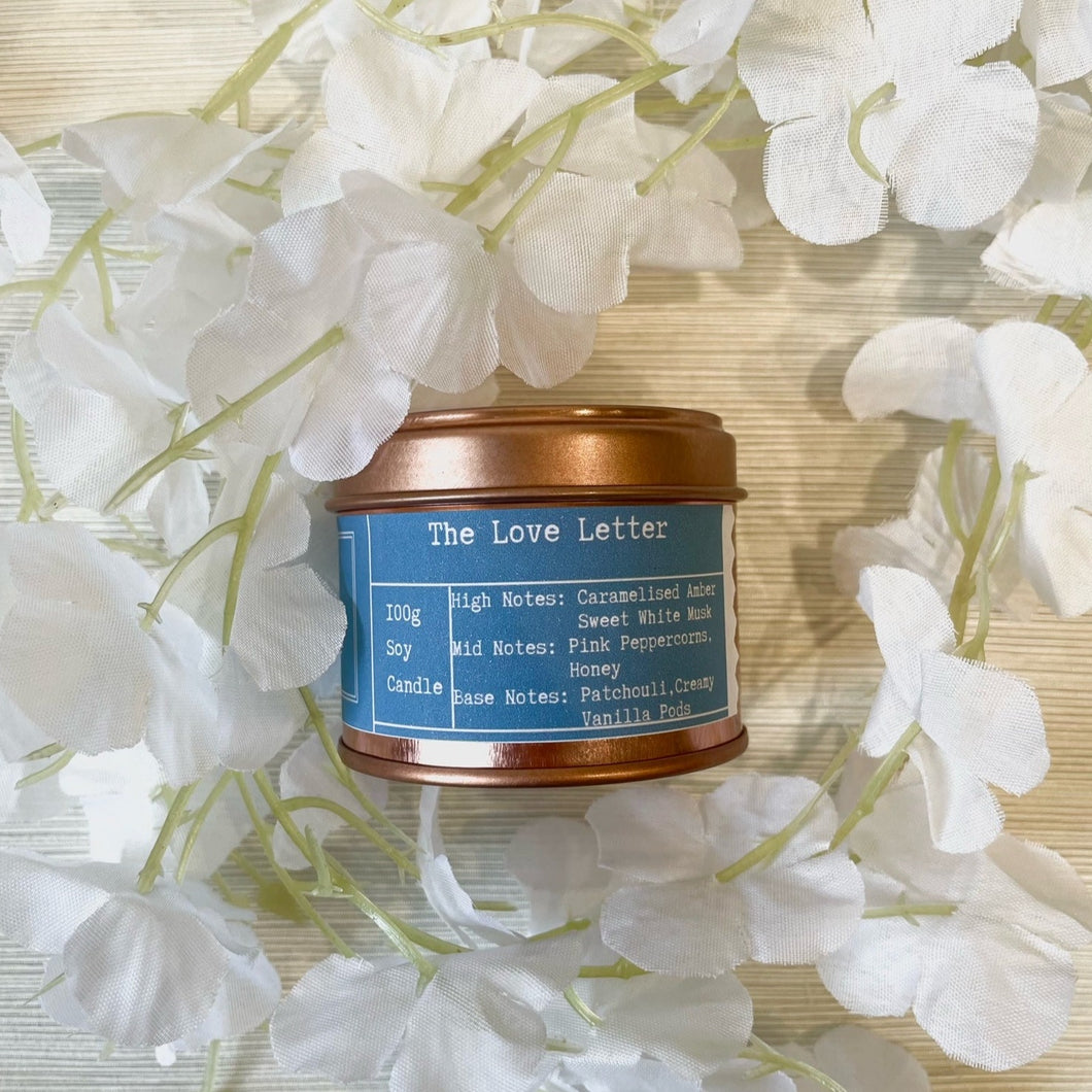 The Kandlers Table - The Love Letter 100g Candle