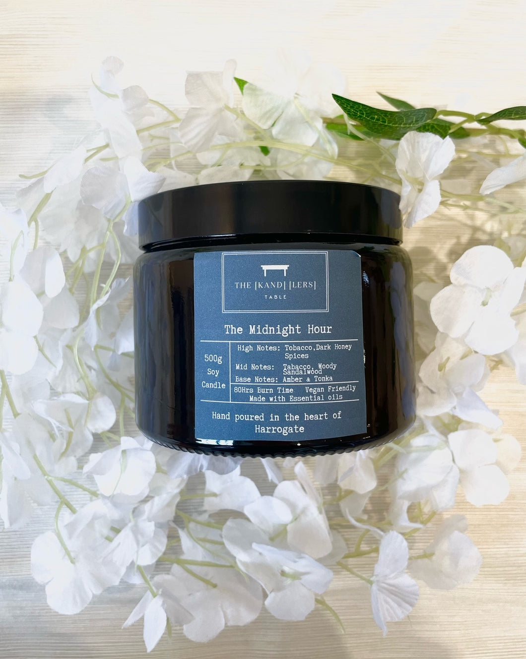 The Kandlers Table - Midnight Hour 500g Candle