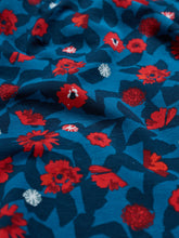 Load image into Gallery viewer, Sea Salt - Veronica Dress in Pressed Plants Shore
