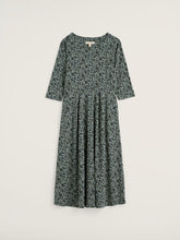 Load image into Gallery viewer, Sea Salt - Veronica Dress in Painted Seaweed Lichen
