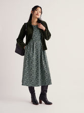 Load image into Gallery viewer, Sea Salt - Veronica Dress in Painted Seaweed Lichen
