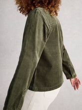 Load image into Gallery viewer, White Stuff - Carrie Cord Jacket in Dusty Green
