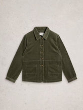 Load image into Gallery viewer, White Stuff - Carrie Cord Jacket in Dusty Green
