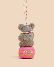 Load image into Gallery viewer, White Stuff - Meditating Koala Hanging Decoration
