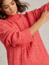 Load image into Gallery viewer, White Stuff - Cleo Jumper in Mid Coral
